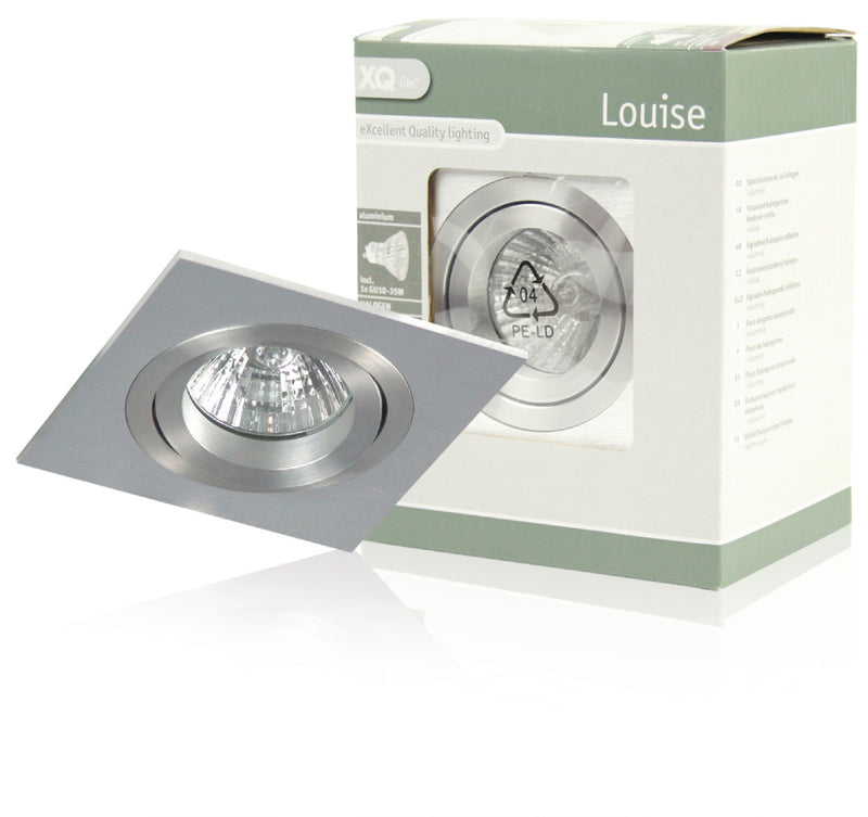 Ranex Ra-indoor13 Inbouw Richtspot Vierkant Louise Aluminium