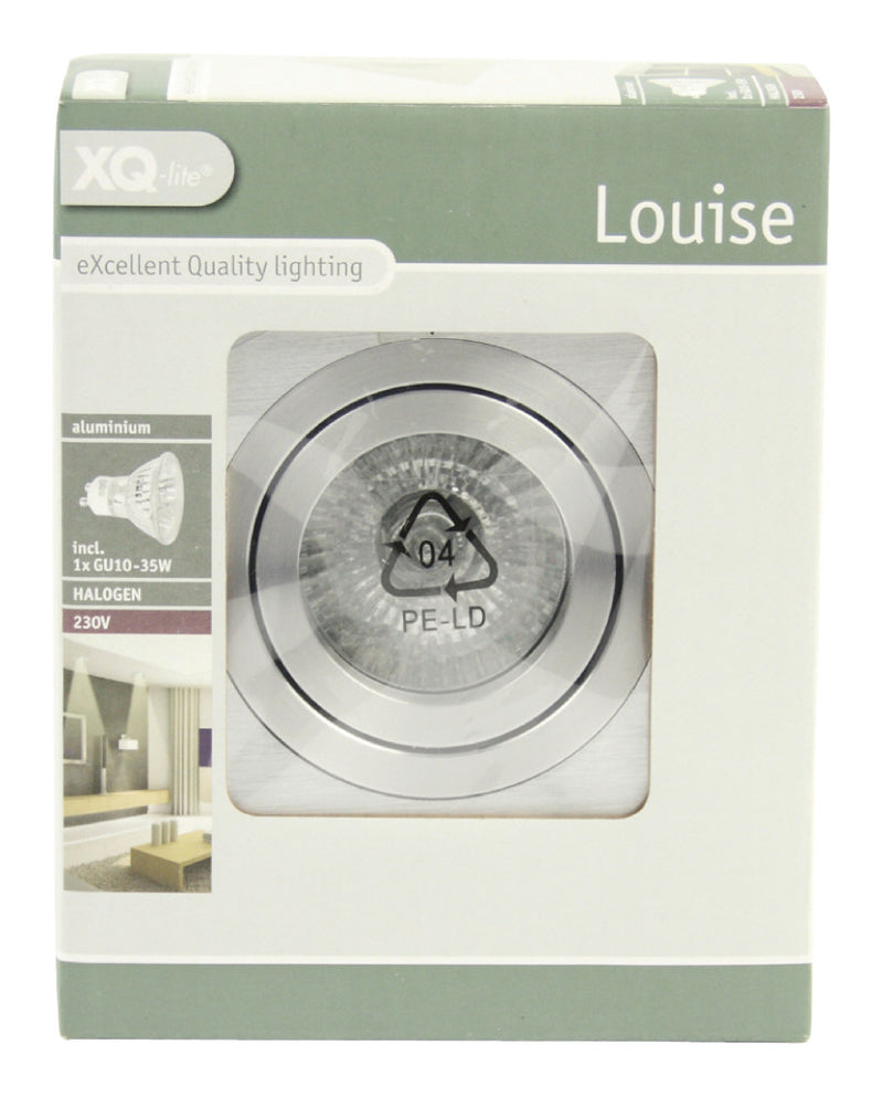 Ranex Ra-indoor13 Inbouw Richtspot Vierkant Louise Aluminium