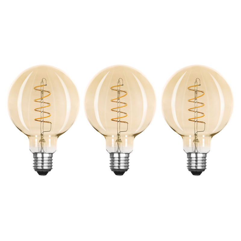 Smartwares 10.100.18 LED Lamp Gouden Globe E27 2,5W Extra Warm Wit
