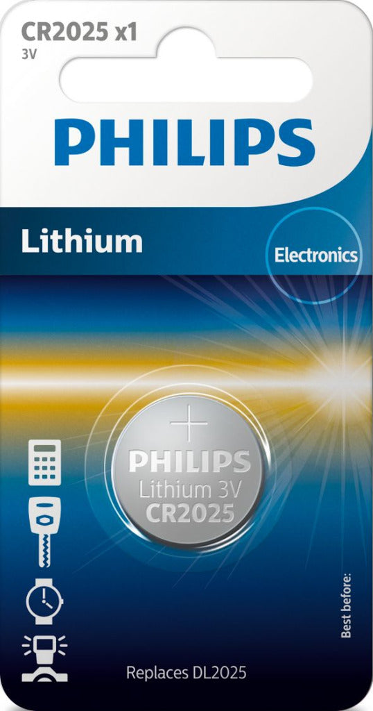 Philips CR2025 Knoopcel Batterij