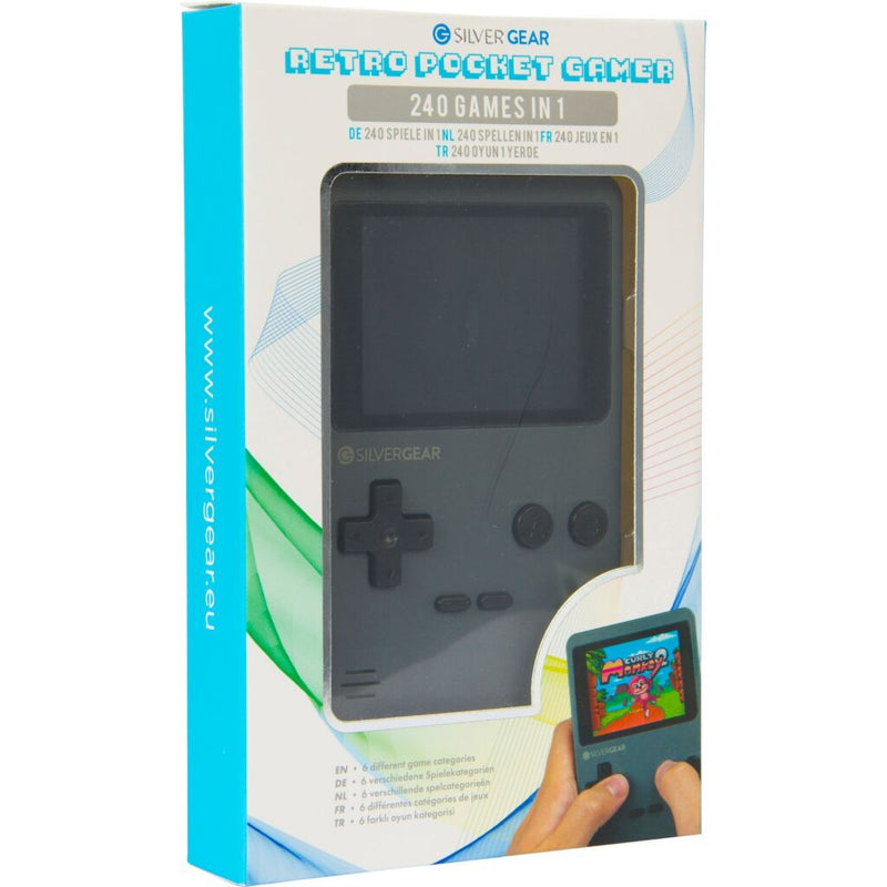 Silvergear Retro Console Grijs