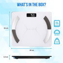 Silvergear Smart Personenweegschaal Wit