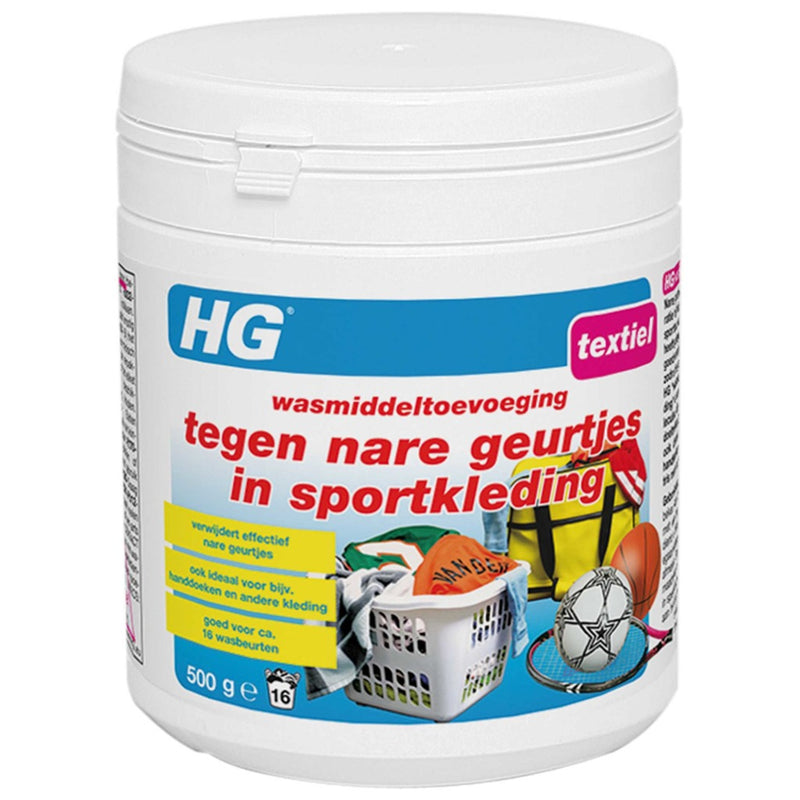 HG Tegen Nare Geur In Sportkleding Wasmiddeltoevoeging 500gr