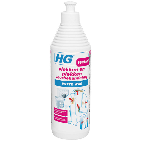 HG Vlek Voorbehandeling Witte Was 0,5L