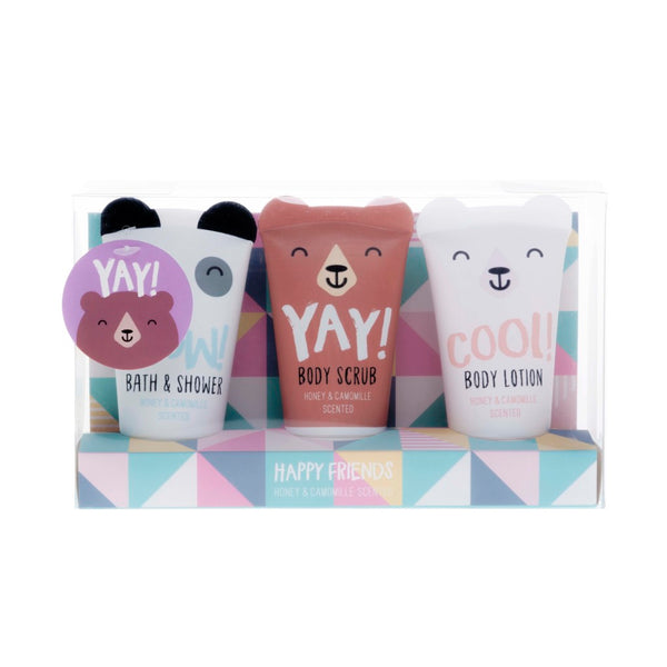 Happy Friends Bad Geschenkenset 3-delig