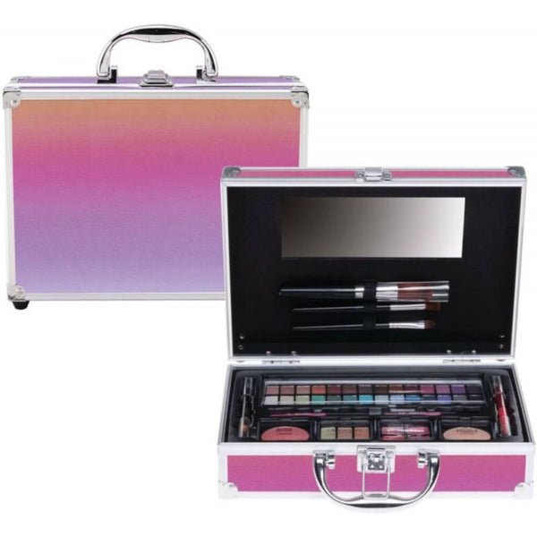 Casuelle Make-Up Koffer Regenboog 45-delig