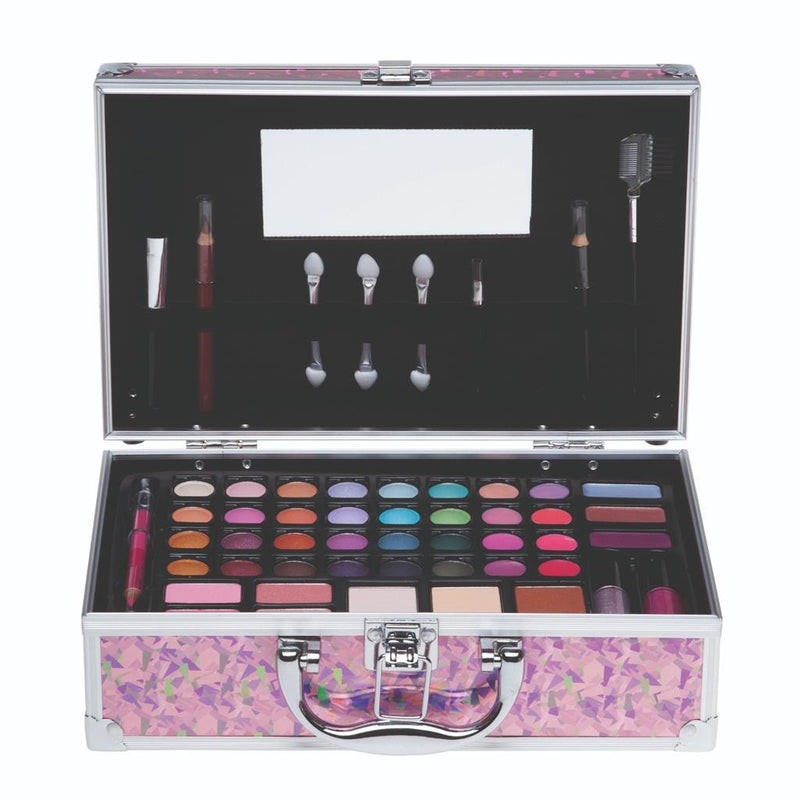 Casuelle Make-Up Koffer met Inhoud Roze