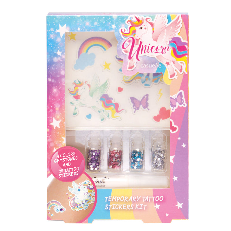 Casuelle Unicorn Glitter Body Tattoo