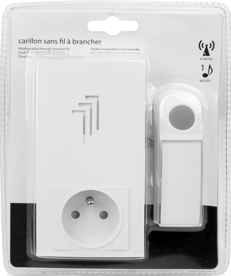 Byron DB421E-F Draadloze Deurbel Set