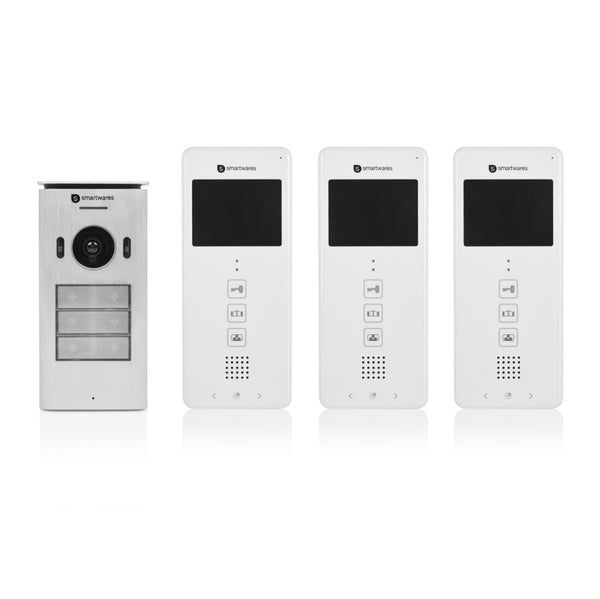 Smartwares DIC-22132 Video Intercom Systeem Voor 3 Appartementen