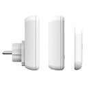 Byron DBY-22316  Draadloze Deurbelset Wit