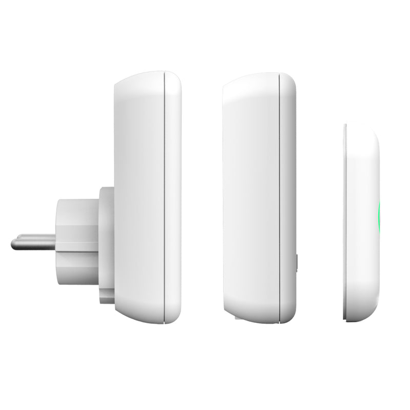 Byron DBY-22316  Draadloze Deurbelset Wit