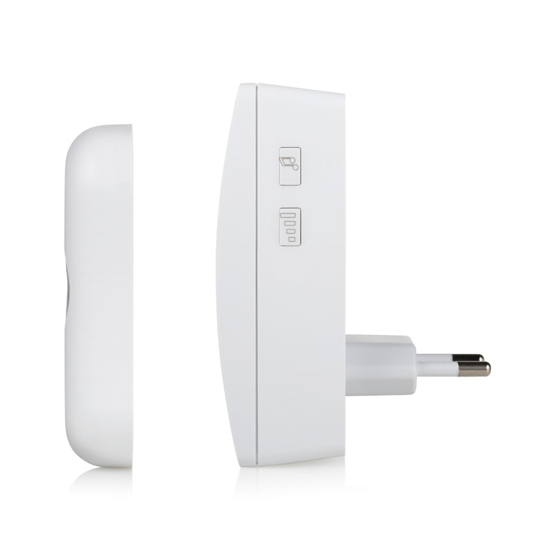 Byron DBY-21132 Draaloze Deurbelset Wit