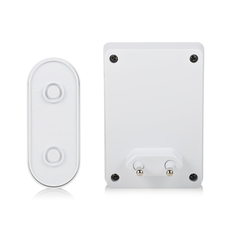 Byron DBY-21132 Draaloze Deurbelset Wit