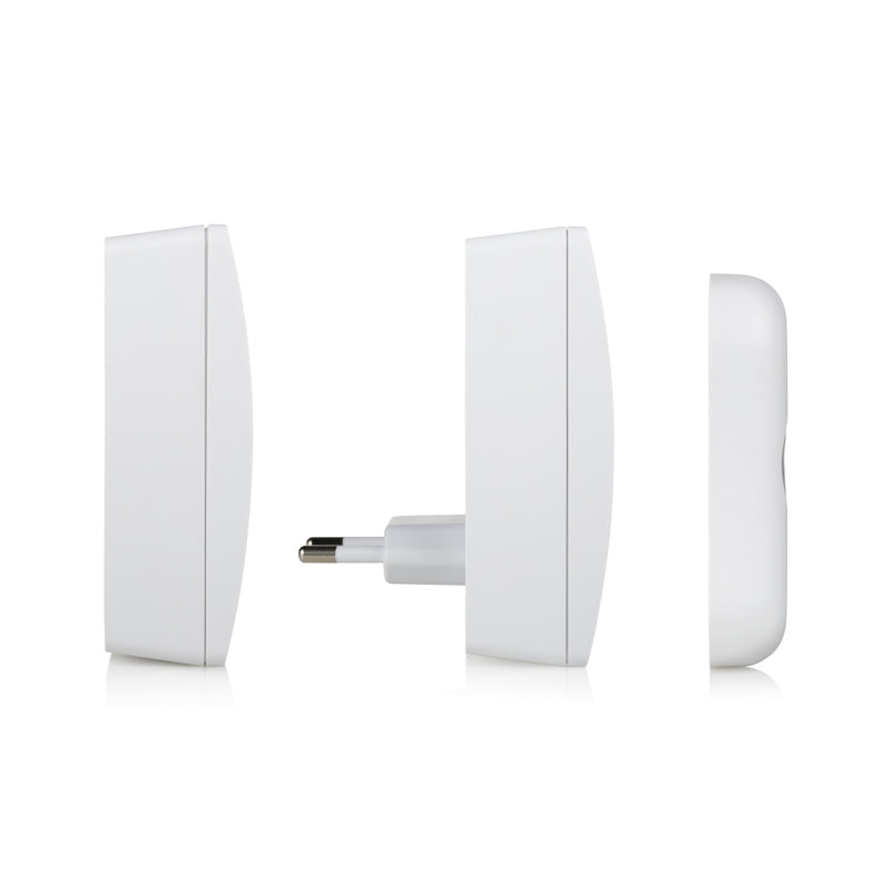 Byron DBY-21134 Draadloze Deurbelset Wit