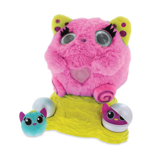 Nestlings met 2 Verrassings Baby&#039;s + Licht Roze