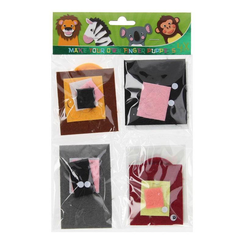 Knutselpakket Vingerpopjes Maken - Prinses en Ridder