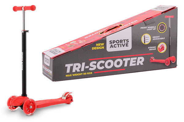 Sports Active Tri-scooter rood/zwart