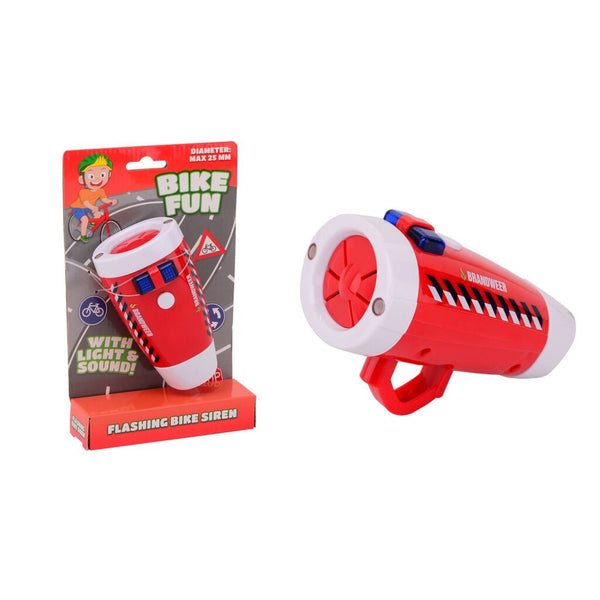 Bike Fun Fietslamp Brandweer met Geluid