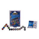 Magische schakels denk spel op kaart