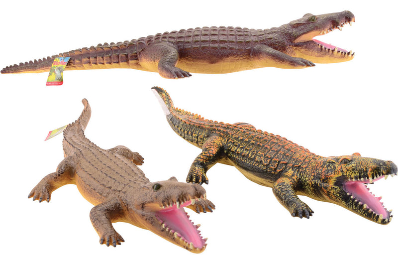 Krokodil Soft Touch, 60cm