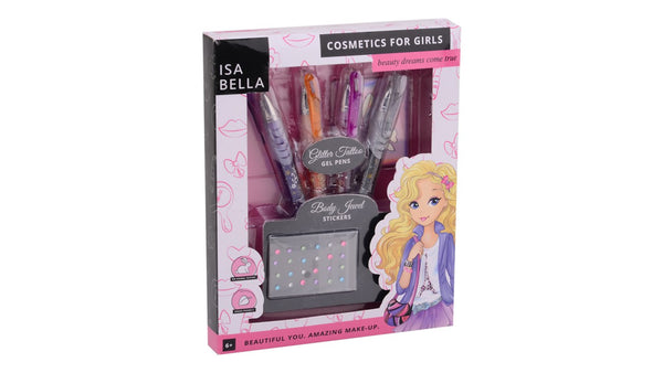 Isabella Body Art Glitter Tattoo Set