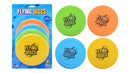 Frisbees Soft Touch op kaart - 4 stuks