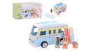 Joueco Houten Retro Strandbus met Accessoires