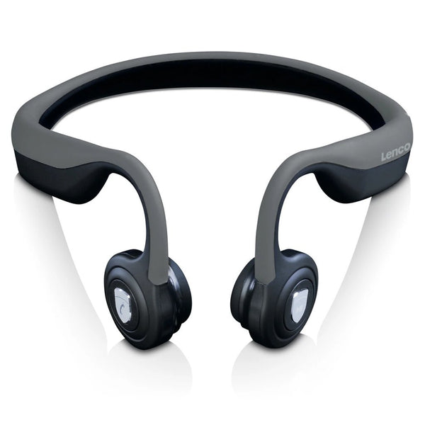 Lenco HBC-200GY Bluetooth Hoofdtelefoon Grijs/Zwart