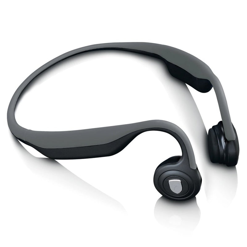 Lenco HBC-200GY Bluetooth Hoofdtelefoon Grijs/Zwart