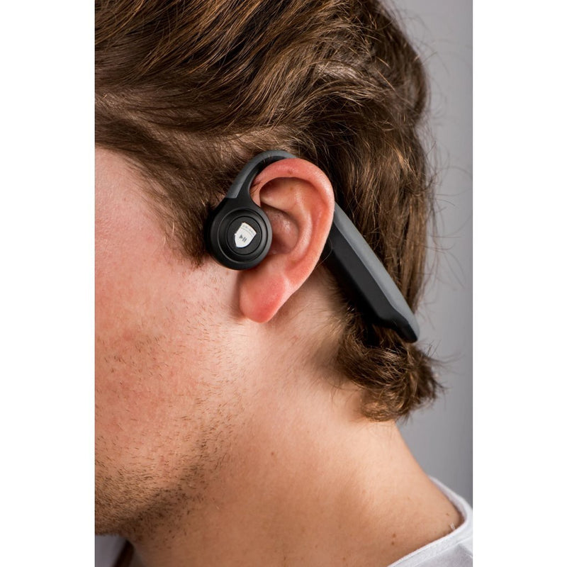 Lenco HBC-200GY Bluetooth Hoofdtelefoon Grijs/Zwart