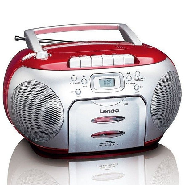 Lenco SCD-420 Draagbare Radio/CD-Speler Rood