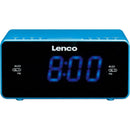 Lenco CR-520 Klokradio Blauw