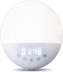 Lenco CRW-110WH Wekkerradio met Wake Up Light Wit