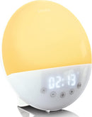 Lenco CRW-110WH Wekkerradio met Wake Up Light Wit