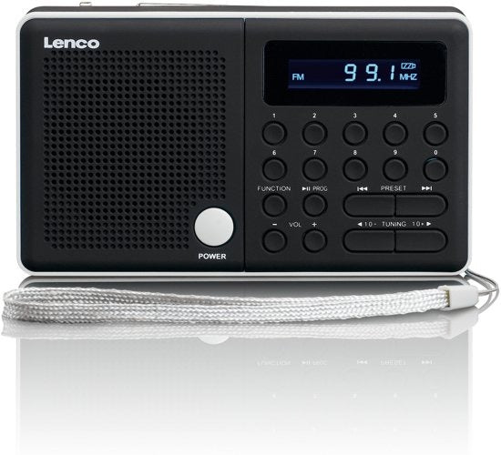 Lenco MPR-034 Draagbare Radio Zwart