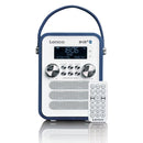 Lenco PDR050BU DAB+ Radio met Subwoofer Wit/Blauw