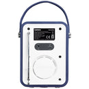 Lenco PDR050BU DAB+ Radio met Subwoofer Wit/Blauw