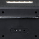 Lenco DAR-030 Houten DAB+ FM Tafelradio Zwart