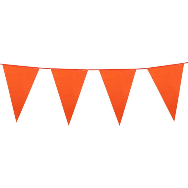 Vlaggenlijn 100 cm Oranje