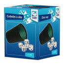 Clown Games Dobbelbeker + 5 Dobbelstenen