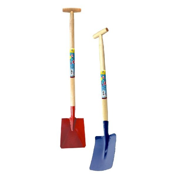 Grote Schep Bats Hout/Metaal 75cm Verschillende Kleuren