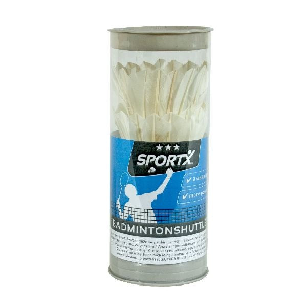 SportX 3 Verenshuttles Wit