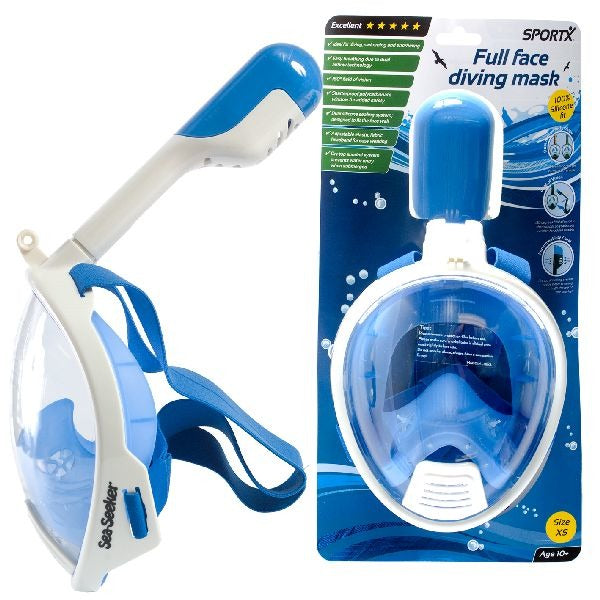 SportX Duikset Full Face Blue XS