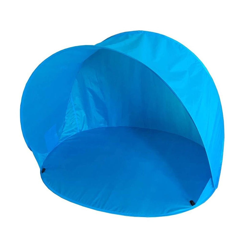 Summertime Pop-Up Beachshelter Blauw + Tas 150x110x100 cm