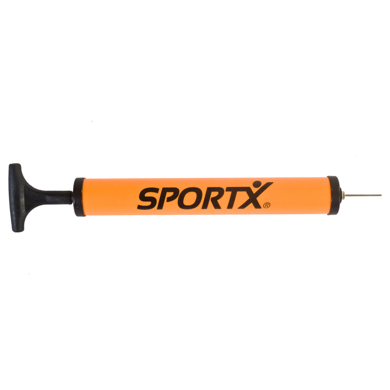 SportX Balpomp met Verloopstukje en Metalen Naald 30 cm Assorti