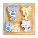 Woezel en Pip Baby Houten Puzzel, 4st.
