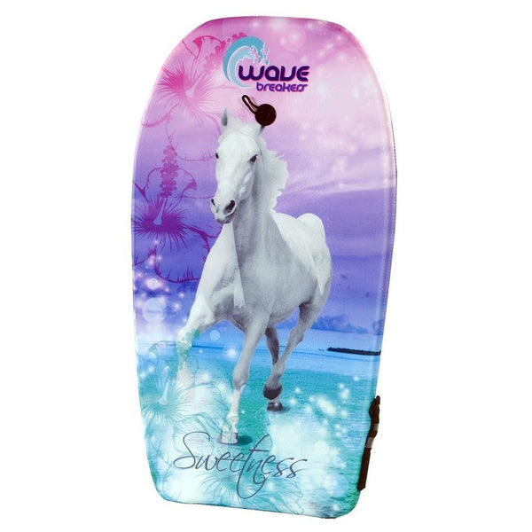 Wave Breakers Bodyboard met Paarden Print  83 cm