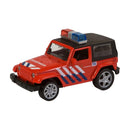 112 Pull-Back Die-Cast Brandweerauto met Licht en Geluid 11 cm