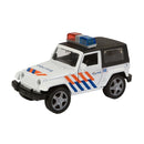112 Pull-Back Die-Cast Politieauto met Licht en Geluid 11 cm
